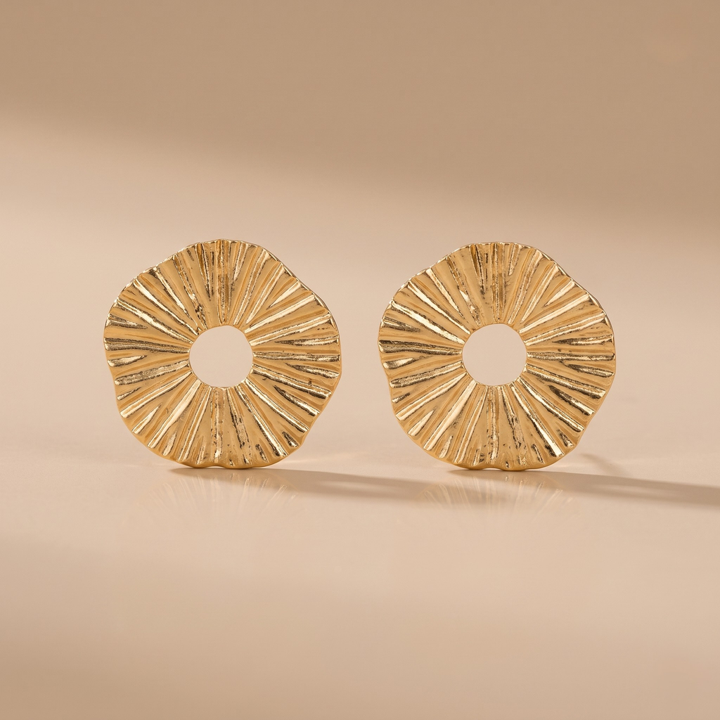 Sunburst Statement Earrings