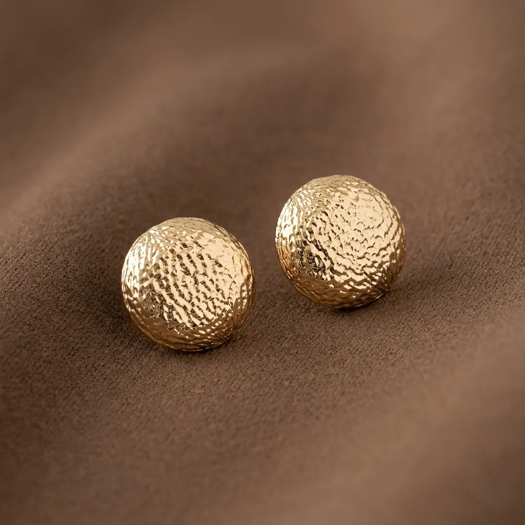 Dôme Stud Statement Earrings